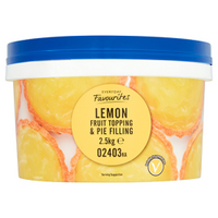 Everyday Favourites Lemon Fruit Pie Topping and Pie Filling 2.5kg